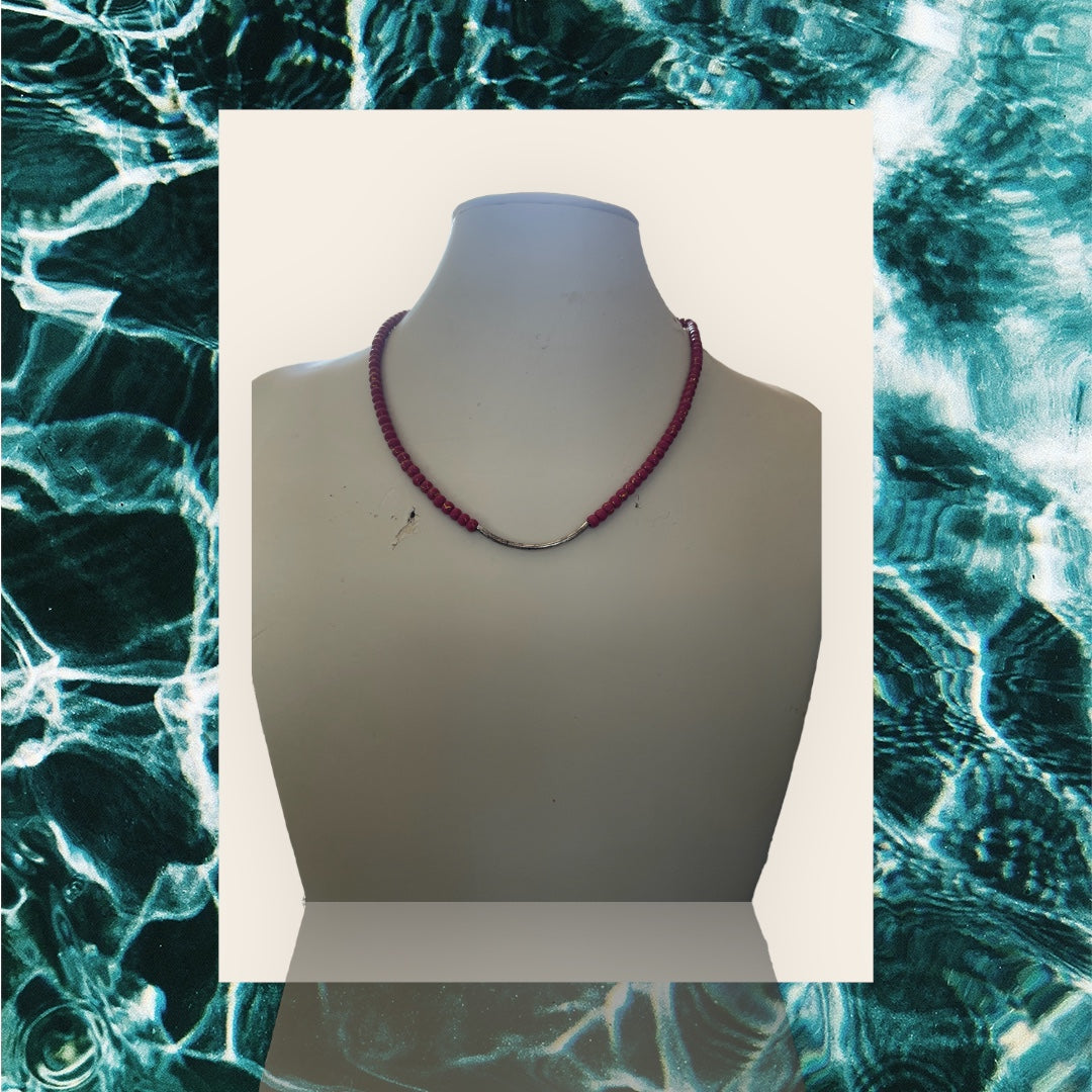 Sparkling Tiny Beaded Neacklace