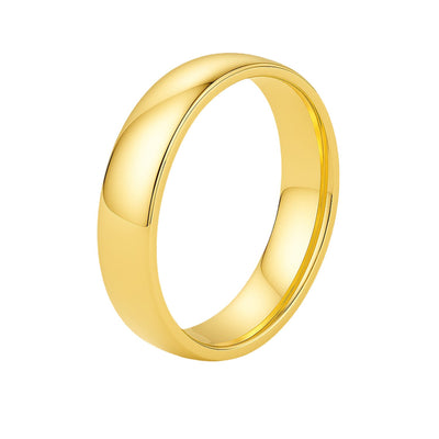 14k Yellow Gold Comfort Fit Wedding Band(5.00 mm) - jazzyjewelryjones
