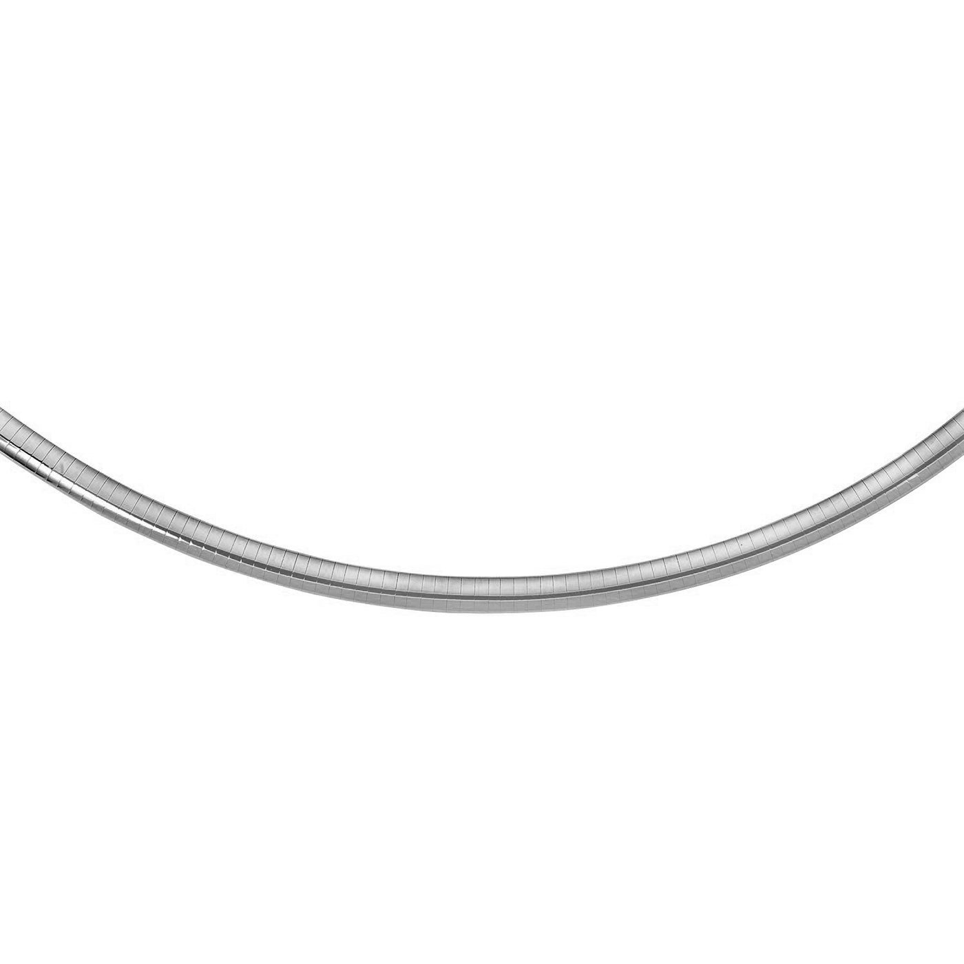Sterling Silver Classic Omega Chain Necklace (6.0mm) - jazzyjewelryjones