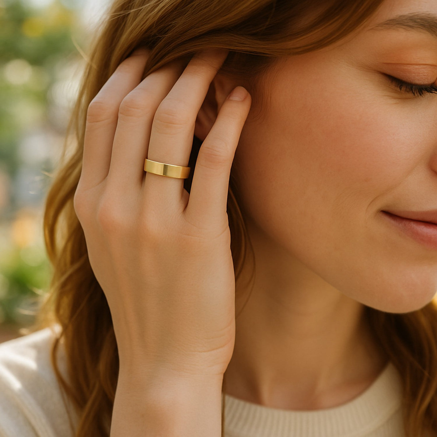 14k Yellow Gold Comfort Fit Wedding Band (6.00 mm) - jazzyjewelryjones