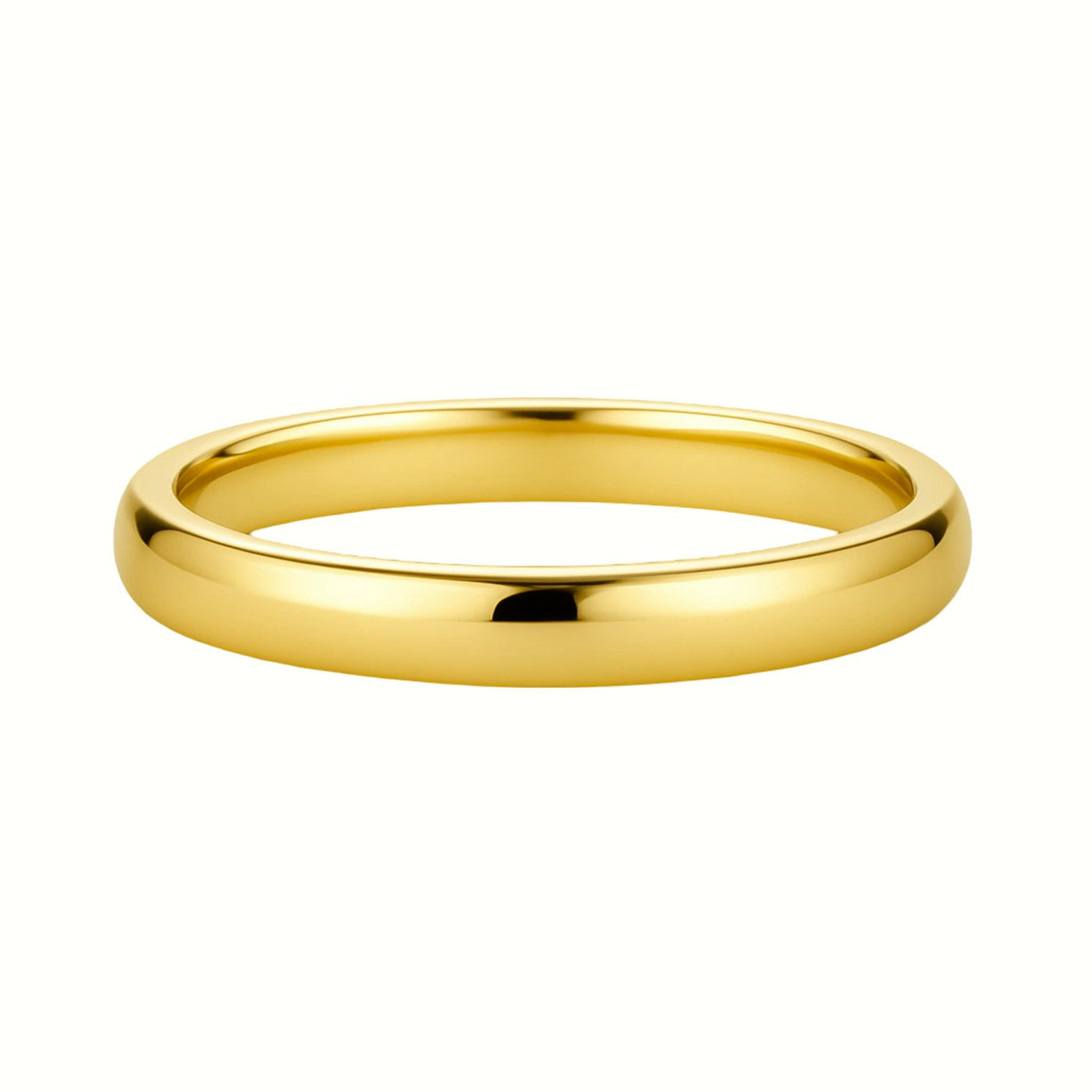14k Yellow Gold Comfort Fit Wedding Band(4.00 mm) - jazzyjewelryjones