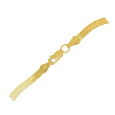 14k Yellow Gold Super Flex Herringbone Chain (1.50 mm) - jazzyjewelryjones