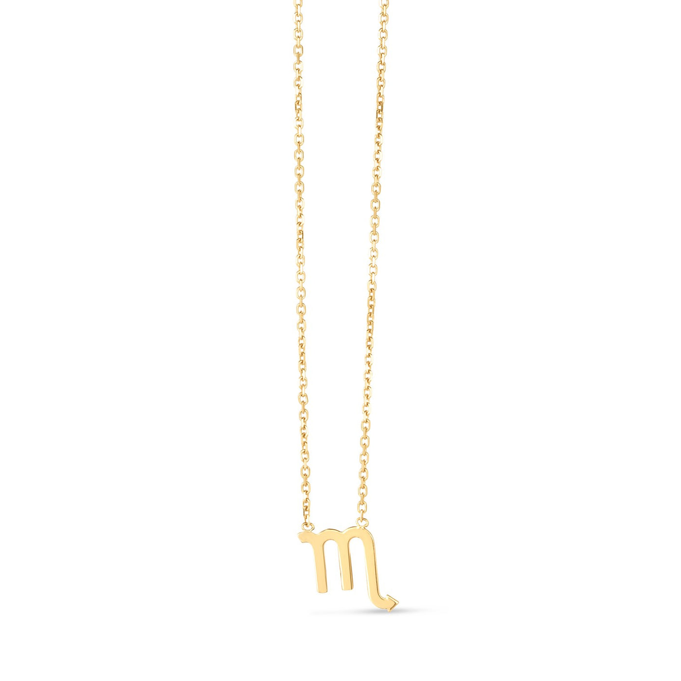 14K Yellow Gold Scorpio Necklace - jazzyjewelryjones