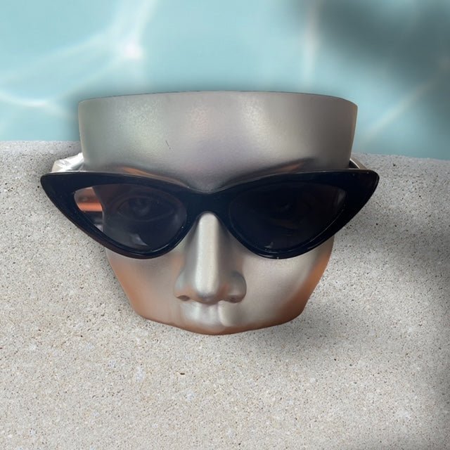 Black Cat Eye Sunglasses - jazzyjewelryjones