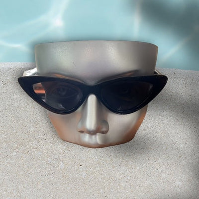 Black Cat Eye Sunglasses - jazzyjewelryjones
