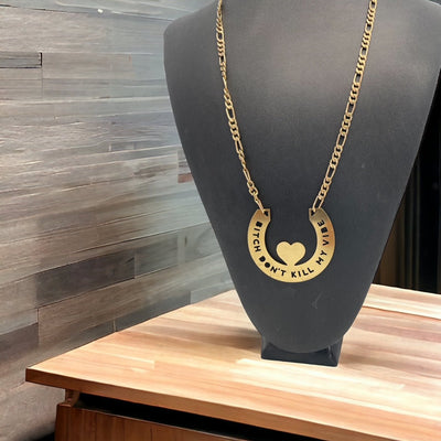 Bitch Don't KillMy Vibe Necklace - jazzyjewelryjones