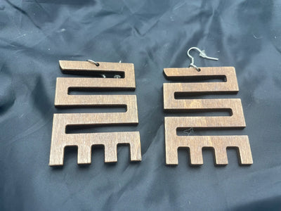 African Adrinka Earrings - jazzyjewelryjones