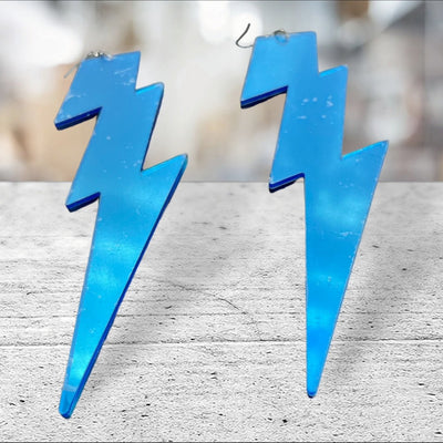 Lightning Bolt Earrings - jazzyjewelryjones