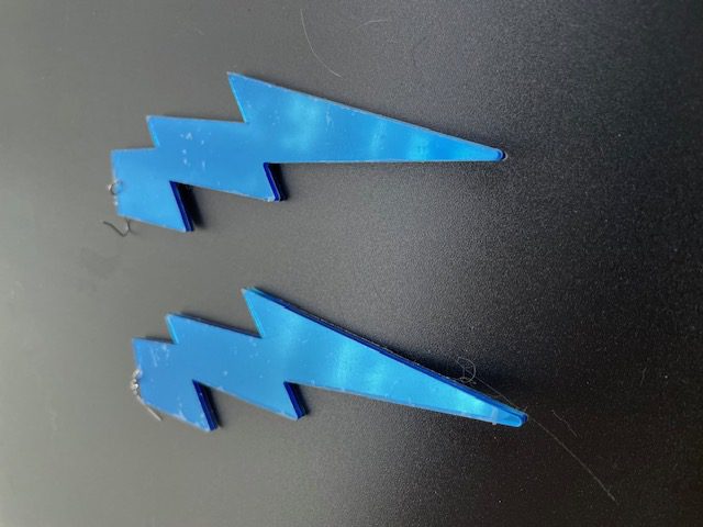 Lightning Bolt Earrings - jazzyjewelryjones