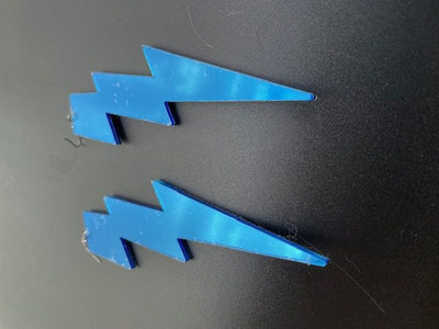 Lightning Bolt Earrings - jazzyjewelryjones