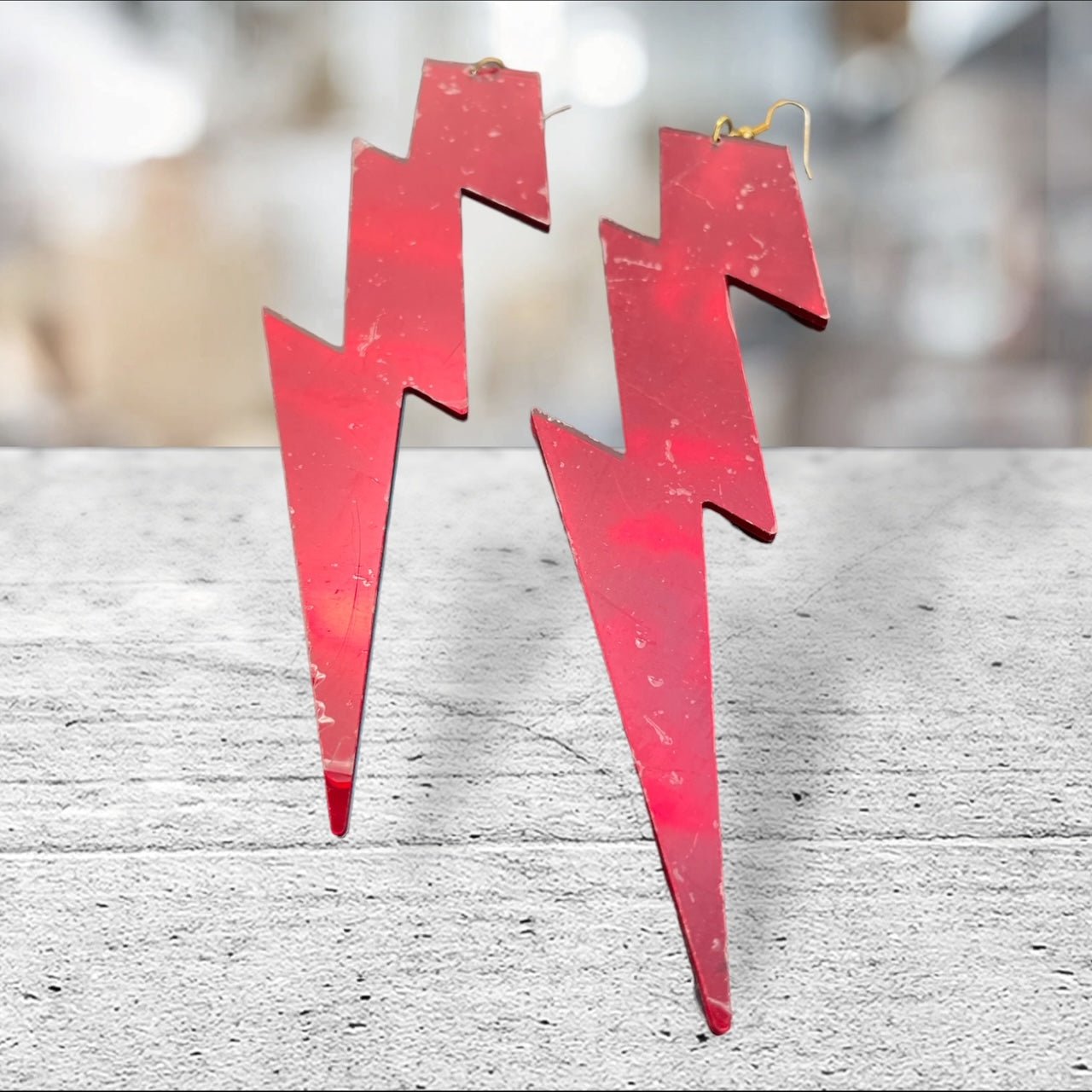 Lightning Bolt Earrings - jazzyjewelryjones