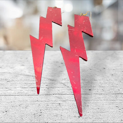 Lightning Bolt Earrings - jazzyjewelryjones