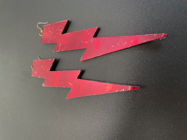 Lightning Bolt Earrings - jazzyjewelryjones