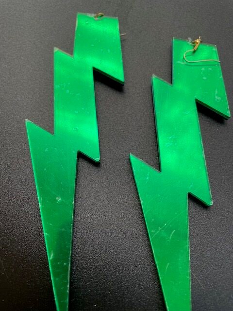 Lightning Bolt Earrings - jazzyjewelryjones