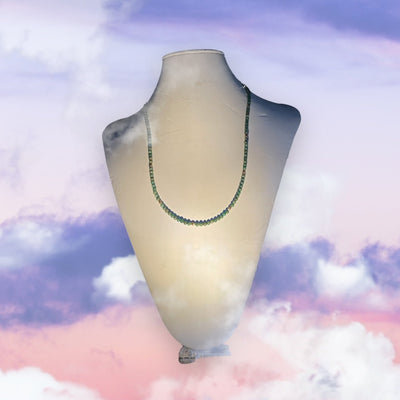Tiny Jade Necklace - jazzyjewelryjones