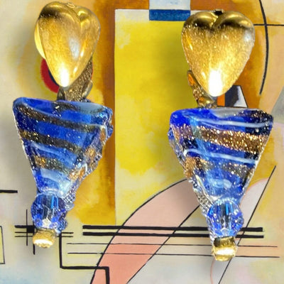 Sapphire Blue Earrings - jazzyjewelryjones