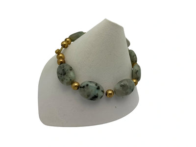 Sesame Jasper Bracelet - jazzyjewelryjones