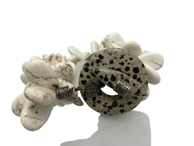 Cream Magnesite Bracelet - jazzyjewelryjones