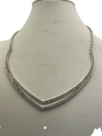 RhinestoneDouble Curved V - jazzyjewelryjones