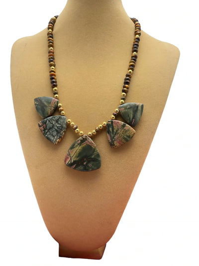 Red Creek Jasper Necklace - jazzyjewelryjones