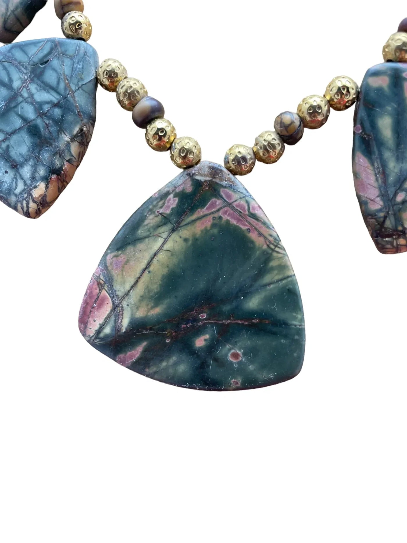 Red Creek Jasper Necklace - jazzyjewelryjones