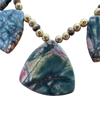 Red Creek Jasper Necklace - jazzyjewelryjones