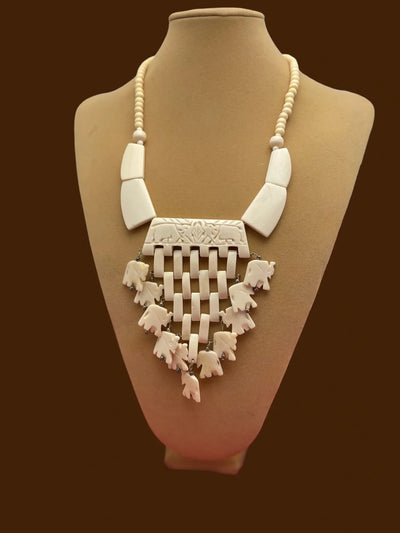 Camel Bone Necklace - jazzyjewelryjones